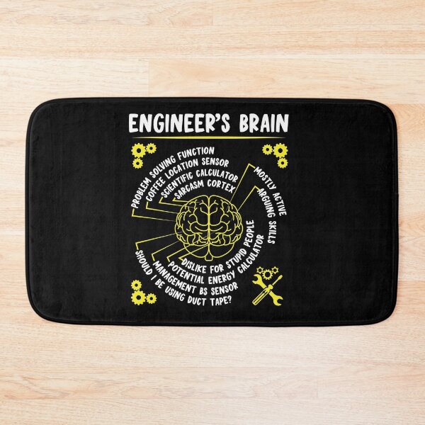 Item preview, Engineer's Brain: Funny Auto Engineering Mechanical Engineer Gift designed and sold by Adexyl.