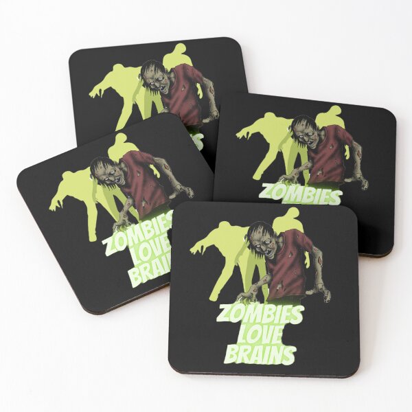 Item preview, Zombies love brains  designed and sold by Sarah Cool.