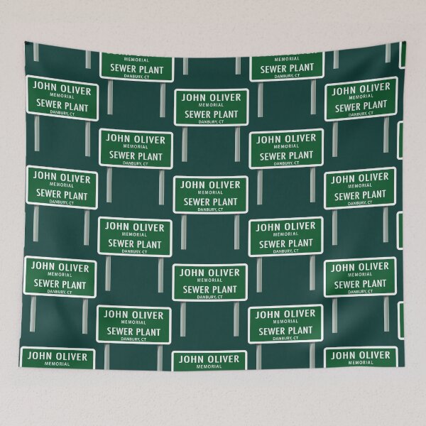 Item preview, John Oliver Memorial Sewer Plant, Danbury, CT   designed and sold by minusfives.