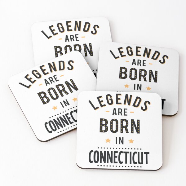 Item preview, Legends Are Born In Connecticut   designed and sold by minusfives.