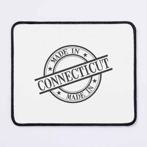 Item preview, Made In Connecticut Stamp Style Logo Symbol Black designed and sold by minusfives.