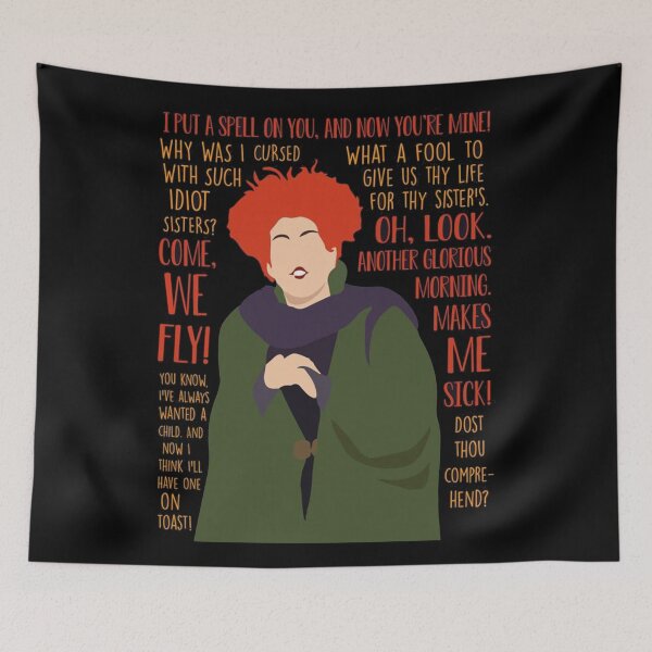 Item preview, Sanderson Sisters Quote designed and sold by CandaceUS.