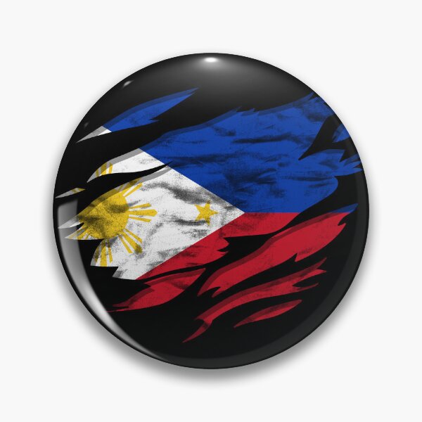 Artikelvorschau, Ripped Rip Open Philippines Flag Palm entworfen und verkauft von rafaeltto.