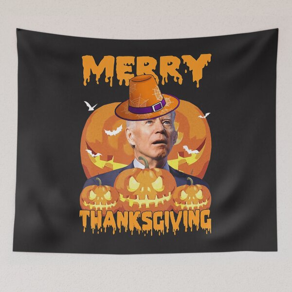 Item preview, Fun Joe Biden Confused Merry Thanksgiving For Halloween designed and sold by Catalina Keith.