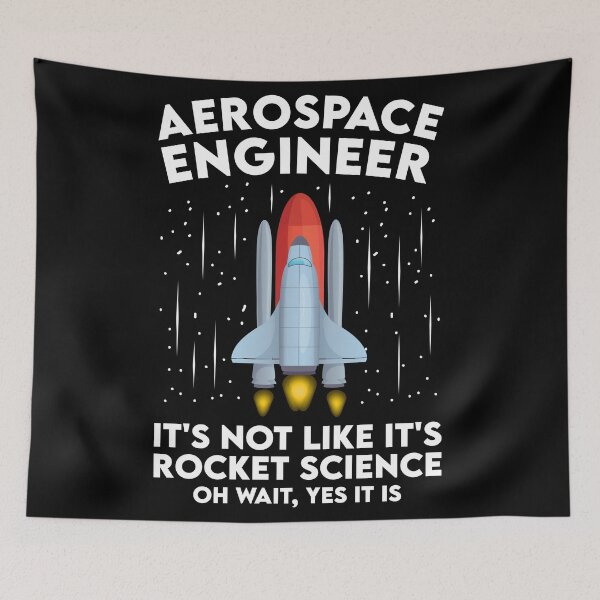Item preview, Aerospace Engineer It's Not Rocket Science Oh Wait Yes It Is: Kid Funny Aerospace Engineering Gift designed and sold by Adexyl.
