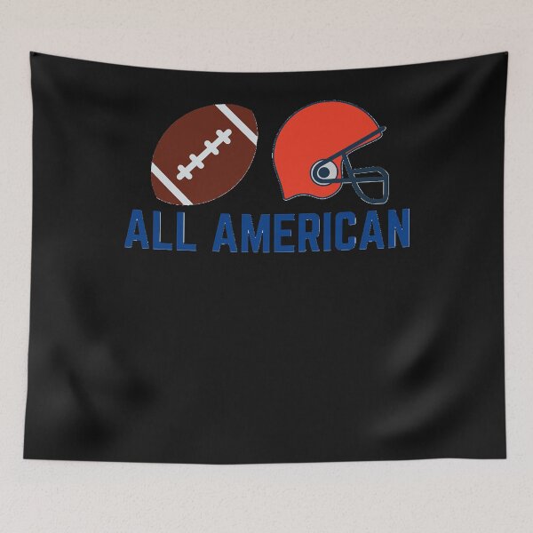 Item preview, CW All American - Fútbol con casco designed and sold by DavidLansford01.