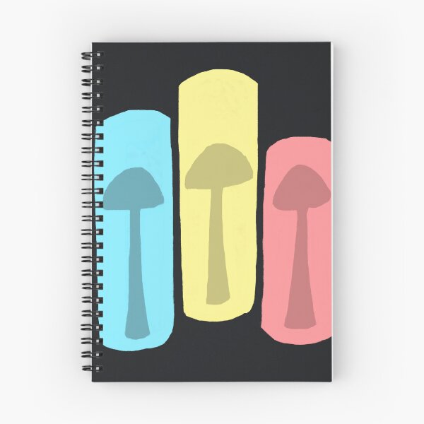 Item preview, Primary Color Mushrooms designed and sold by dialon25.