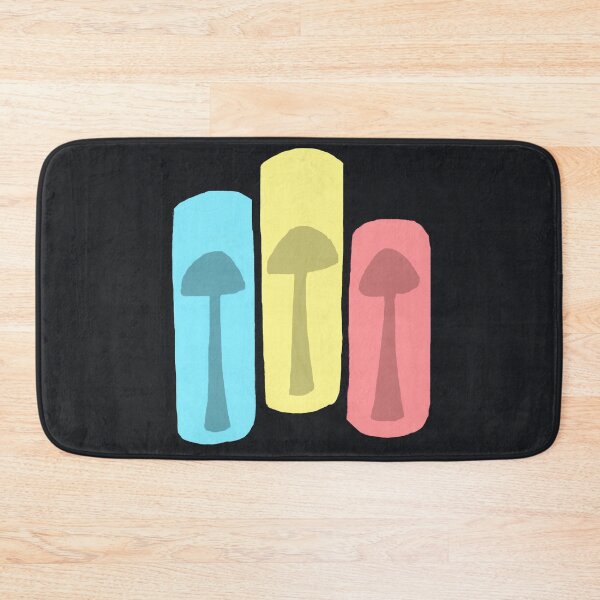 Item preview, Primary Color Mushrooms designed and sold by dialon25.