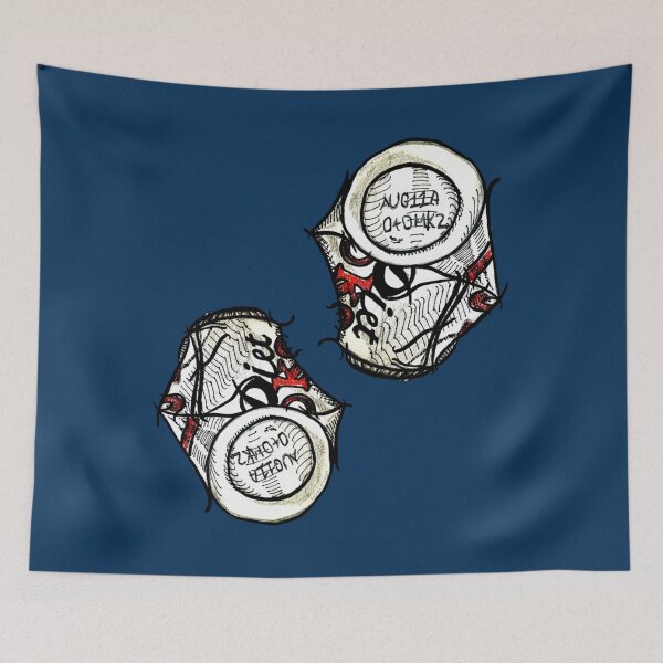 Item preview, Crushed Coke Can - Dark Turquoise   designed and sold by reginiamaxwell.