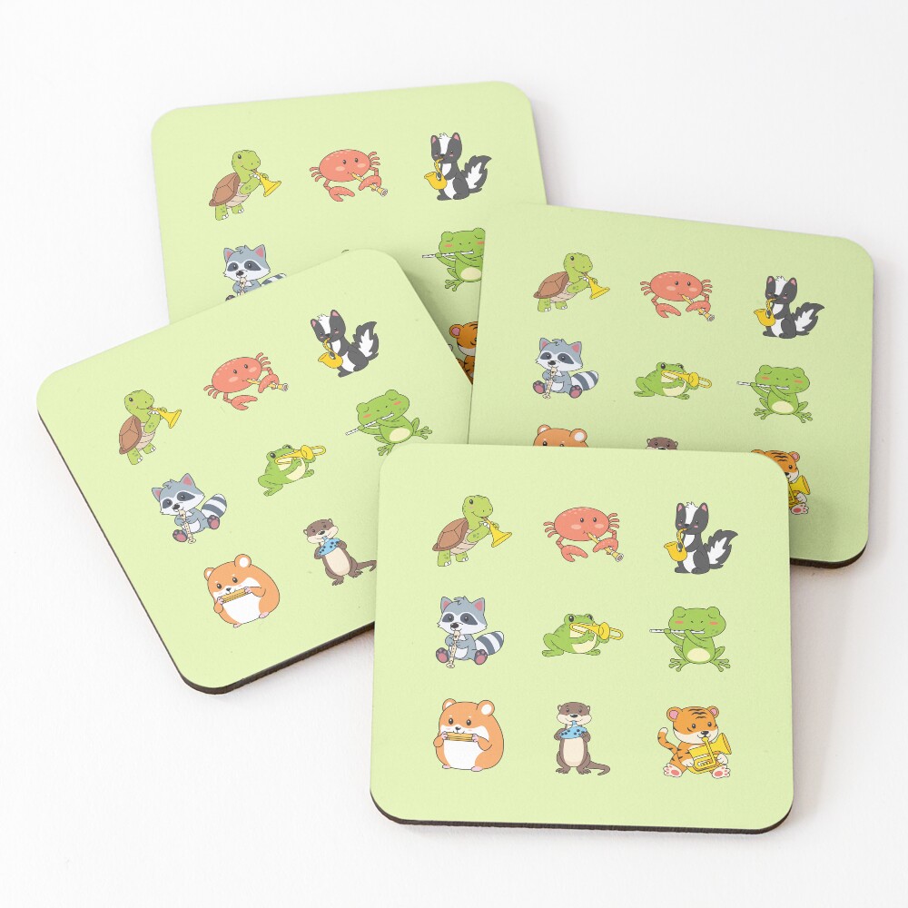 Item preview, Coasters (Set of 4) designed and sold by orangerein.