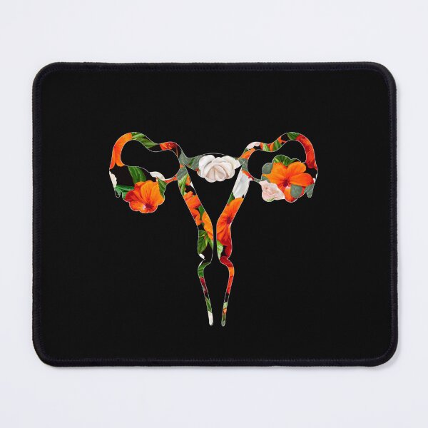 Item preview, Floral Uterus Ovary  designed and sold by Bragamontes.