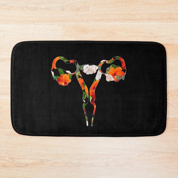 Item preview, Floral Uterus Ovary  designed and sold by Bragamontes.