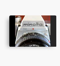 Macro Minolta Metal Print