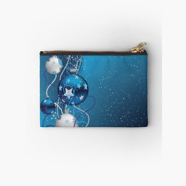 Item preview, Blue Christmas balls 2 designed and sold by AnnArtshock.