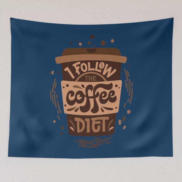 Item preview, i follow the coffee diet   designed and sold by reginiamaxwell.