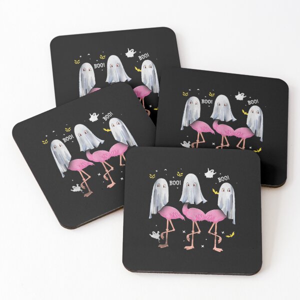 Item preview, Boo Flamingos Ghost Halloween Flamingoween Flamingo Lovers Tank Top designed and sold by BaresOberon.