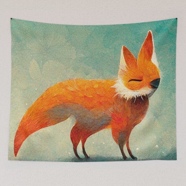 Item preview, Sleepy Fox designed and sold by DirtyBirdLad.