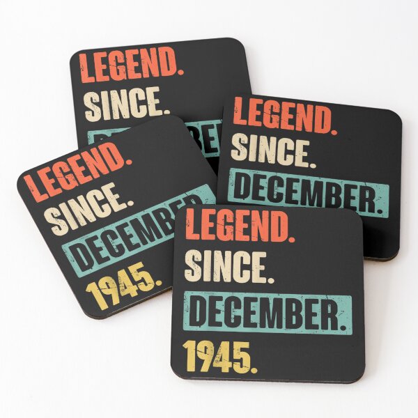 Item preview, 77 Year Old 77th Birthday BDay - Legend Since December 1945 designed and sold by Jonathanhagerst.