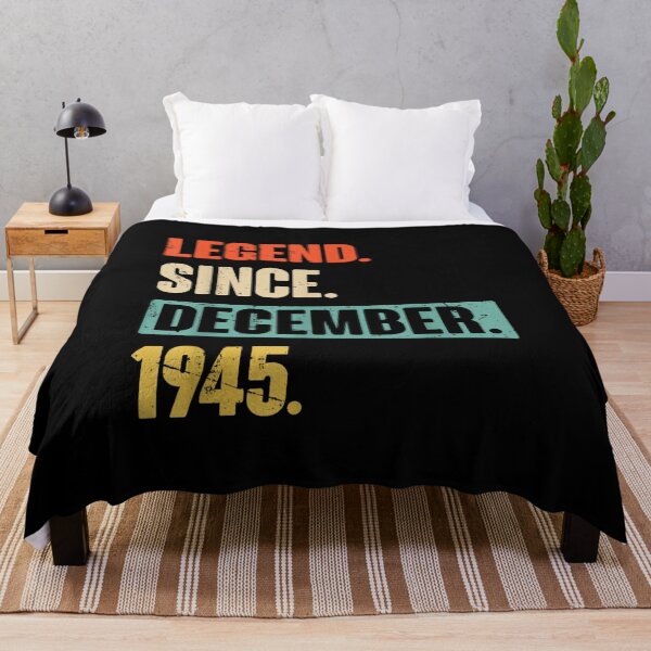 Item preview, 77 Year Old 77th Birthday BDay - Legend Since December 1945 designed and sold by Jonathanhagerst.