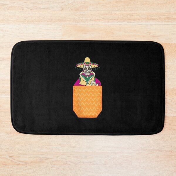 Item preview, Serape Calaca Blanket Pocket Mexican Fiesta Party  designed and sold by Jackwidforss.