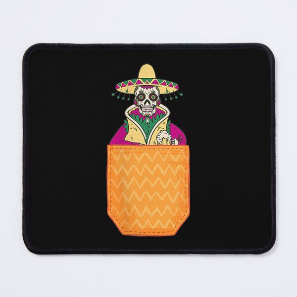 Item preview, Serape Calaca Blanket Pocket Mexican Fiesta Party designed and sold by Jackwidforss.