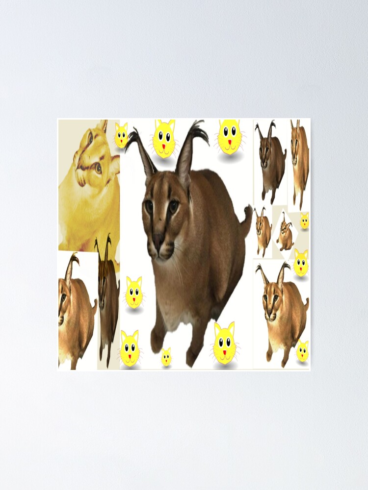 Zabloing Floppa Meme Stickers for Sale