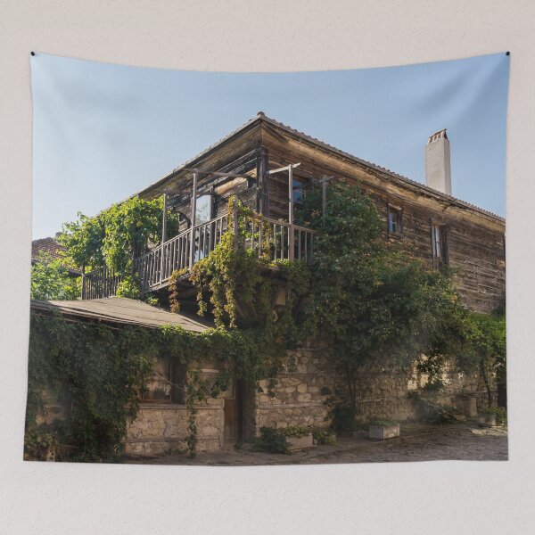 Item preview, Traditional Wooden House in Sozopol Bulgaria designed and sold by Georgia Mizuleva.