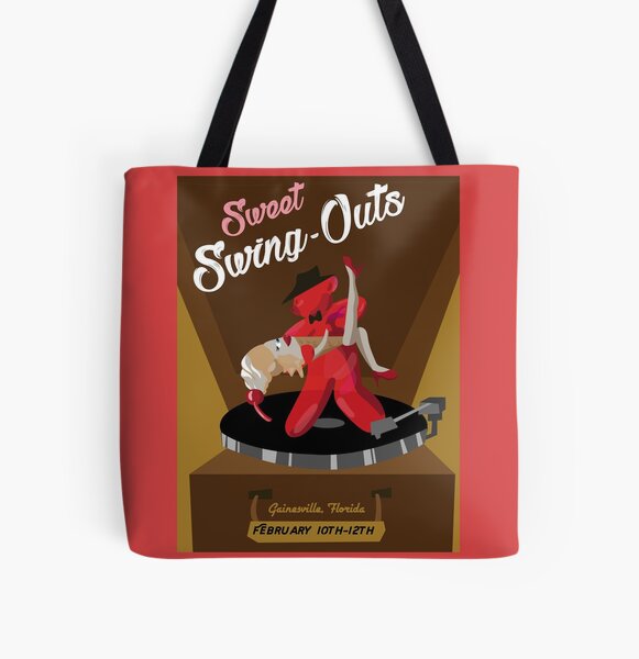 Sweet Swing Out's All Over Print Tote Bag