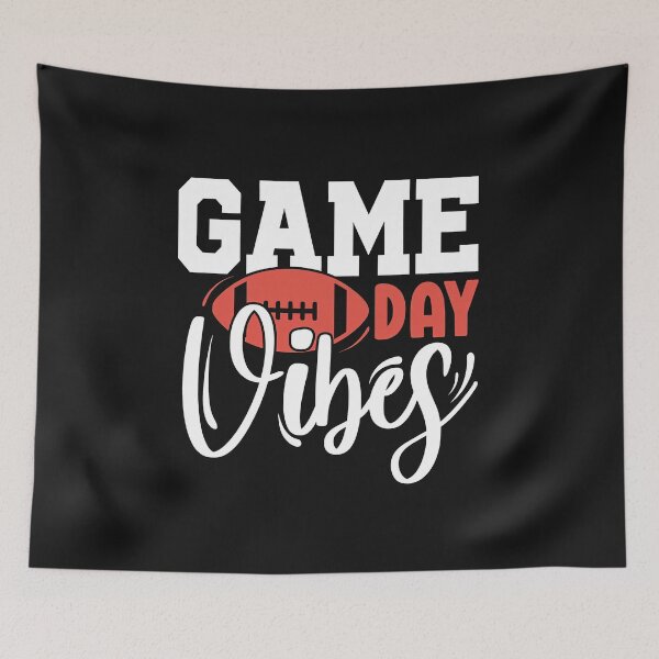 Item preview, Game Day Vibes, Football Volleyball Baseball designed and sold by graphic-genie.