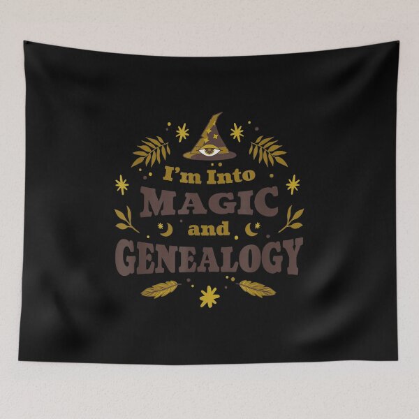 Item preview, I'm Into Magic and Genealogy Halloween Witches  designed and sold by Jackwidforss.