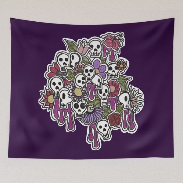 Item preview, Flowers and Skulls and Other Stuff designed and sold by alli3.