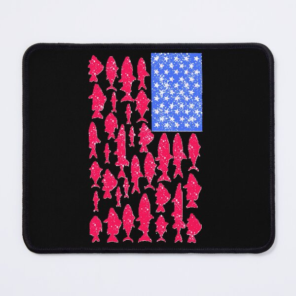 Item preview, Fishing American Flag - Fishing Flag designed and sold by GloriaScheidi26.
