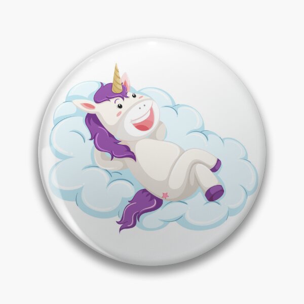 Item preview, Unicorn relaxed and lying on the cloud. designed and sold by NerimaxCreative.