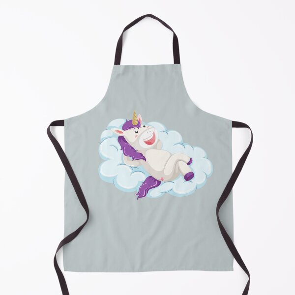 Item preview, Unicorn relaxed and lying on the cloud. designed and sold by NerimaxCreative.