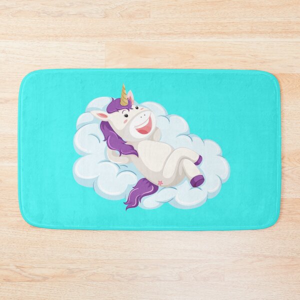 Item preview, Unicorn relaxed and lying on the cloud. designed and sold by NerimaxCreative.