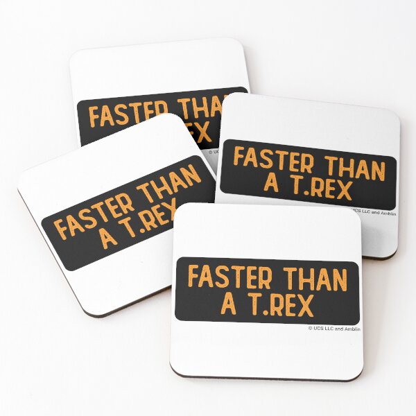 Item preview, Jurassic World Faster Than A T.Rex Bumper designed and sold by Sour Soul.