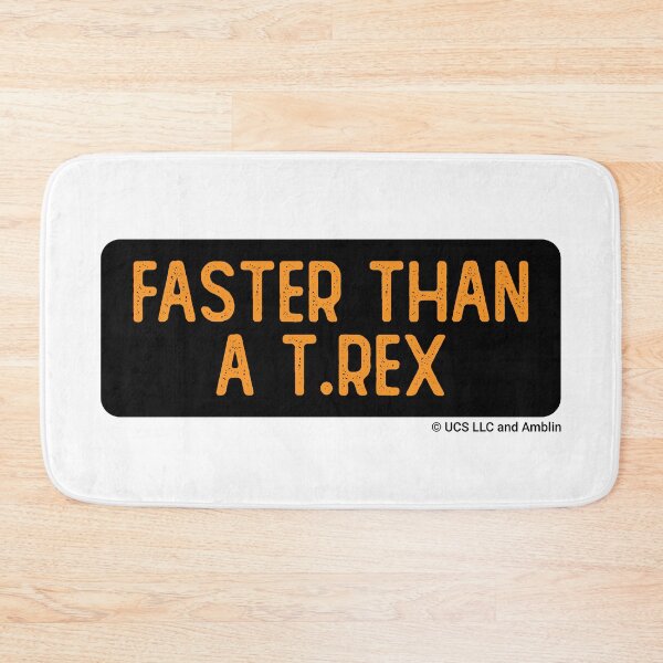 Item preview, Jurassic World Faster Than A T.Rex Bumper designed and sold by Sour Soul.