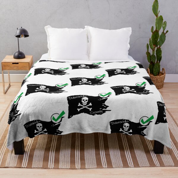 Item preview, Flag dubrovnik croatia - Pirate society designed and sold by WhereIsTravis.