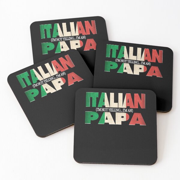Item preview, Funny Italian Papa Gift Not Yelling Italian Flag designed and sold by GloriaScheidi26.