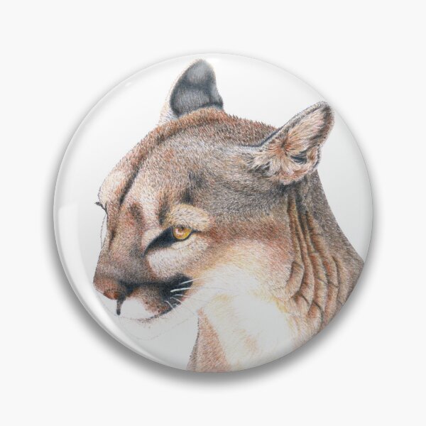 Item preview, Mountain lion designed and sold by YuNikDraw.