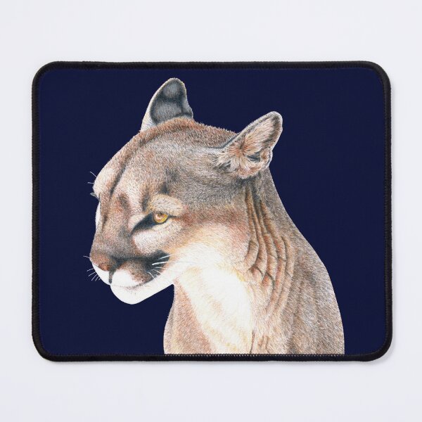 Item preview, Mountain lion designed and sold by YuNikDraw.
