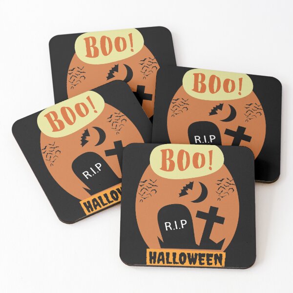 Item preview, Halloween graveyard designed and sold by HyzoArt.