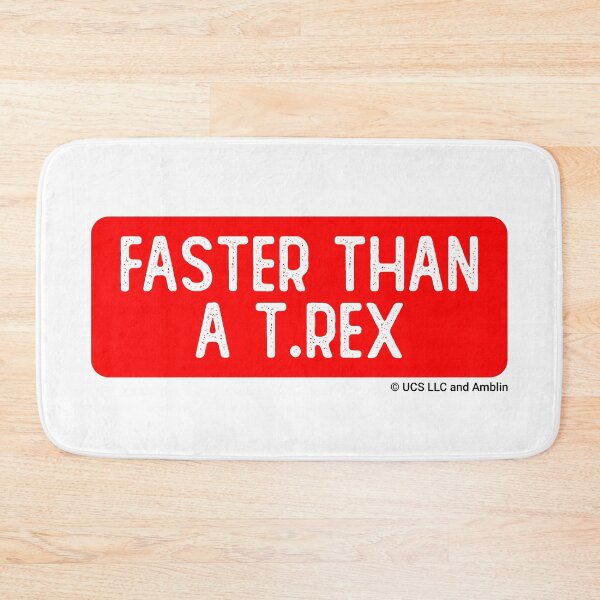 Item preview, Jurassic Park Faster Than A T.Rex Bumper designed and sold by Sour Soul.