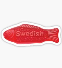 Swedish Fish Sticker