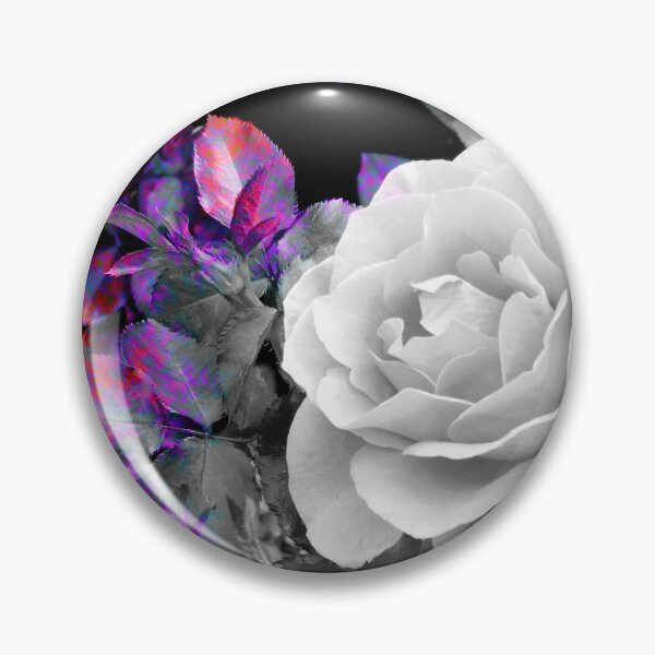 Item preview, Frontera floral rosa gris designed and sold by csturman.