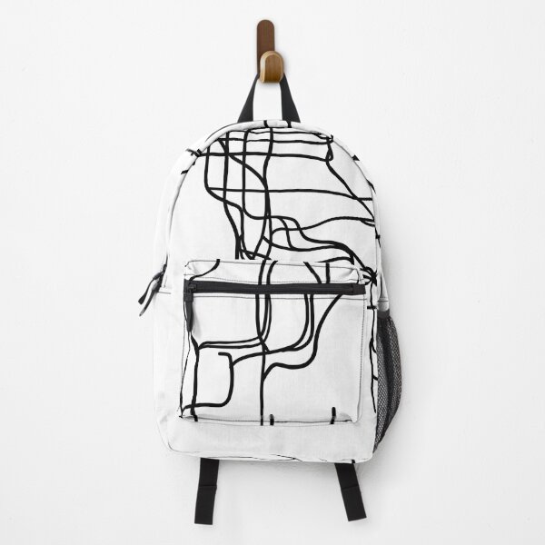 Item preview, Minimalist NYC Subway Line Art designed and sold by breezy729.