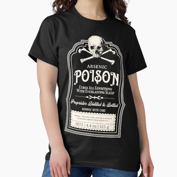 Aperçu de l'œuvre vintage Victorien Poison Apothicaire Arsenic Étiquette Gothique créée et vendue par PUFFYP.