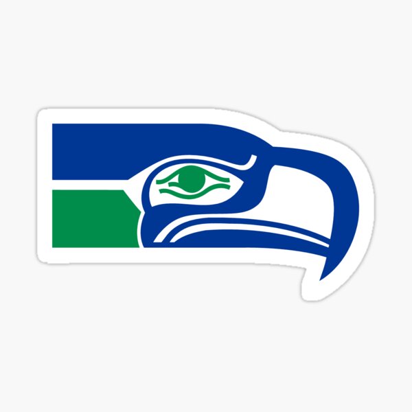 Seattle Seahawks Alternate Future logo Vinyl Decal / Sticker 5 sizes!!