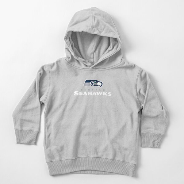 Youth Heathered Gray Seattle Seahawks On Guard Hoodie T-Shirt