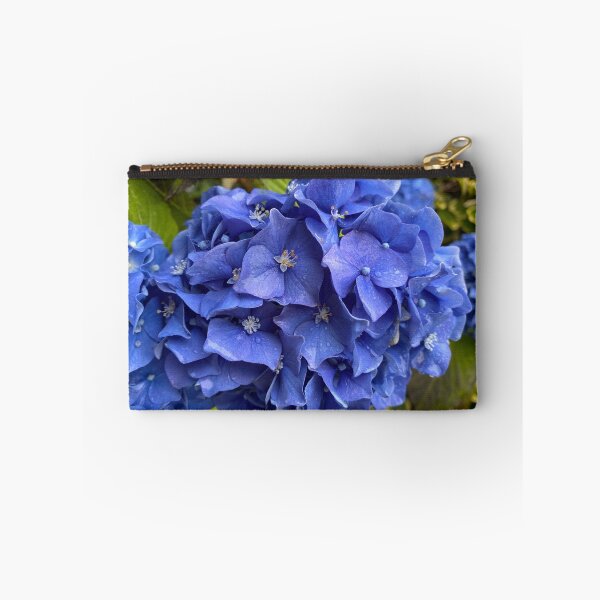 Item preview, Raindrops on Blue Hydrangea Flowers designed and sold by Sinemathk.